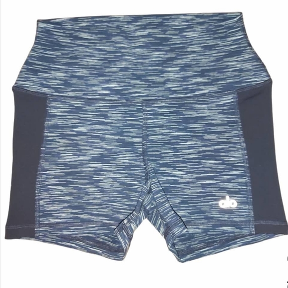 ALO Yoga ELE / ATE SHORT Color RICH NAVY Space dy - Picture 7 of 12